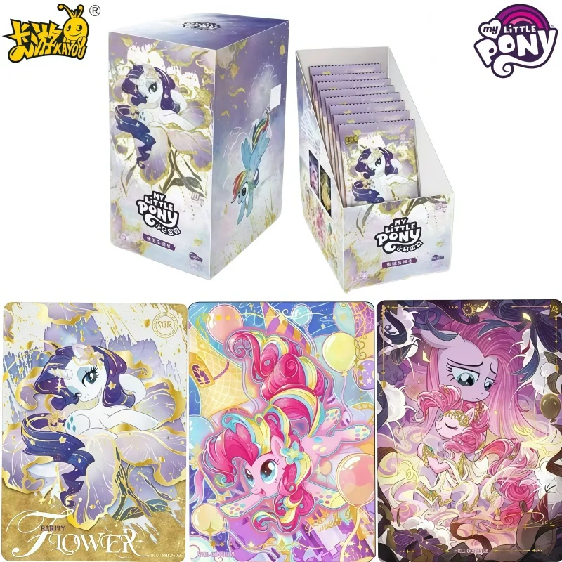 KAYOU Genuine My Little Pony Card Huiyue 11 SC Zhi Zhen Jing Huan Ka Animation Cartoon Game Collection Card Peripheral Toy Gift