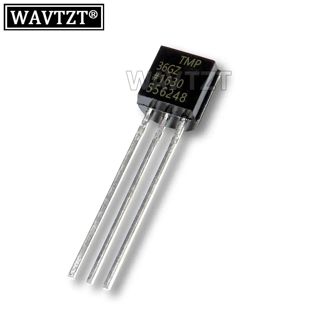 5PCS 100% New TMP36GT9Z TMP36GZ TMP36 TO-92 IGMOPNRQ Temperature Sensor Transistor Chipset