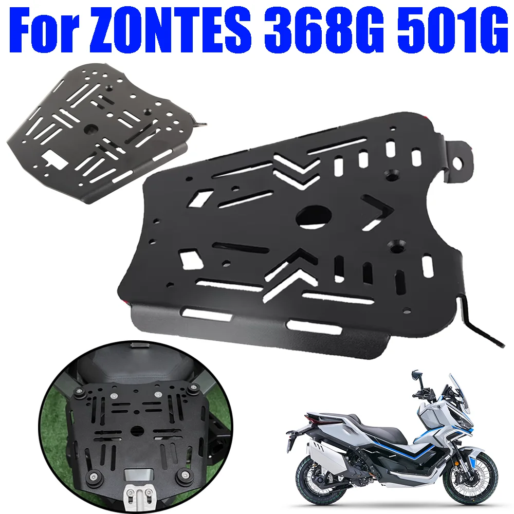 

Motorcycle Accessories Rear Shelf Luggage Rack Tail Box Bottom Plate Support Trunk Case Bracket For ZONTES 368G 368 G G368 501G