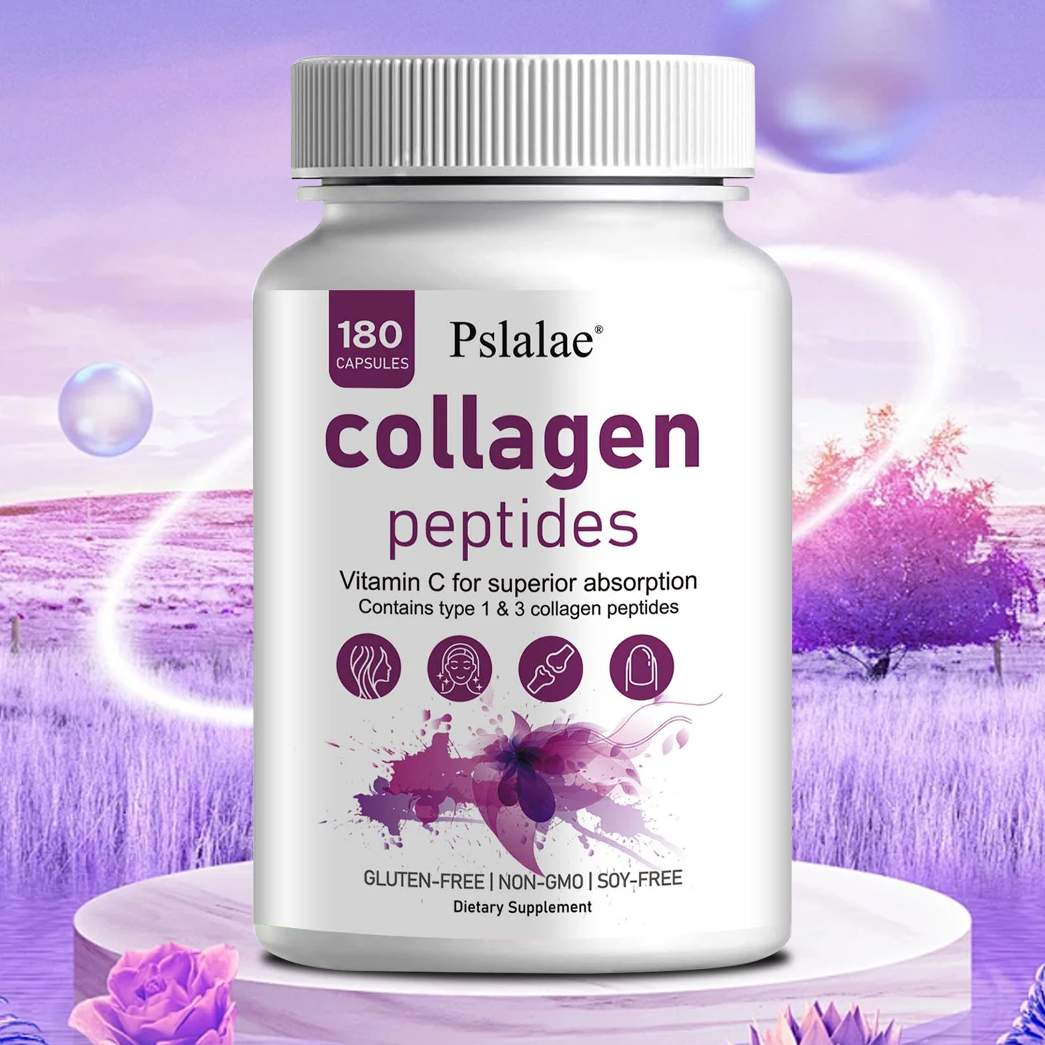 Collagen Peptides - Whitening, Lightening Fine Lines, Hydrating for Face, Anti-Aging