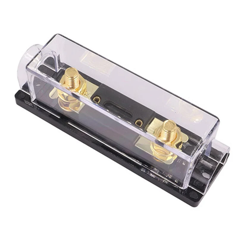 Strong Electrical Conductivity High Resistance Automobile Power Supply Type Power Amplifier Fuse Gauge Fuse Holder for Car