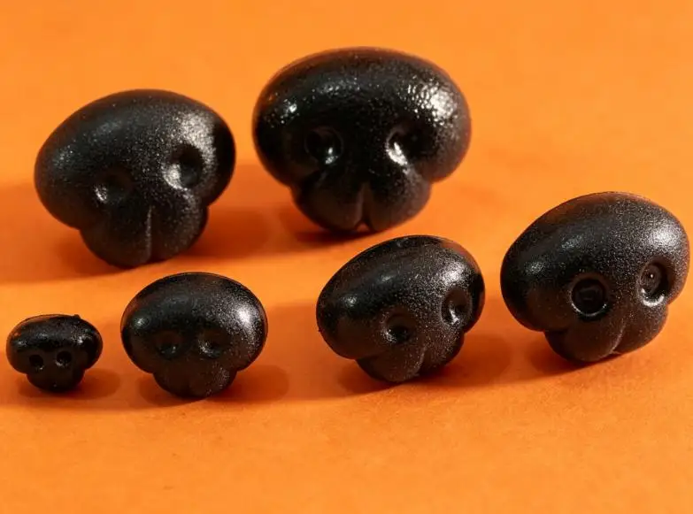 Passend für 18mm Augen, schwarze Doppel-Spielzeug-Augenlider für DIY-Puppenzubehör – 100 Stück – Detail 2