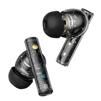 KZ Carol ANC auriculares inalámbricos verdaderos 55dB cancelación activa de ruido TWS auriculares 6 micrófonos AI HD llamada Bluetooth 5,3 auriculares intrauditivos HiFi