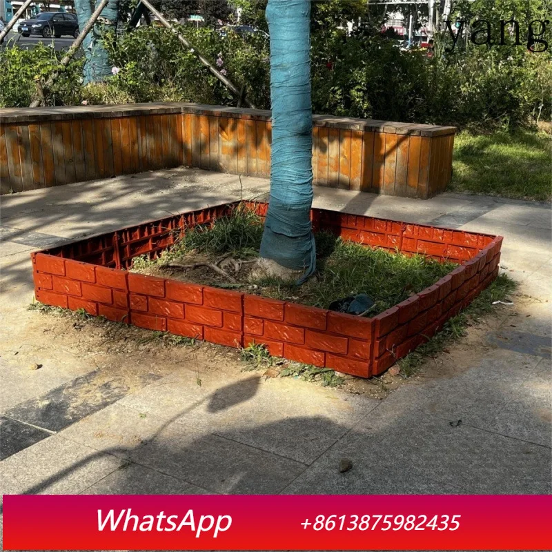 

LH Outdoor Garden Plastic Fence Vegetable Garden Guardrail Plant Flower Fence