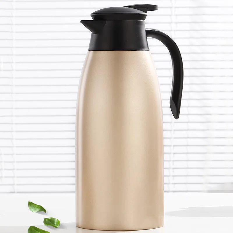 Coffee Carafes for Keeping Hot Stainless Steel Thermal Carafe Double Wall Vacuum Insulated Pitcher Splash Proof Stainless Steel