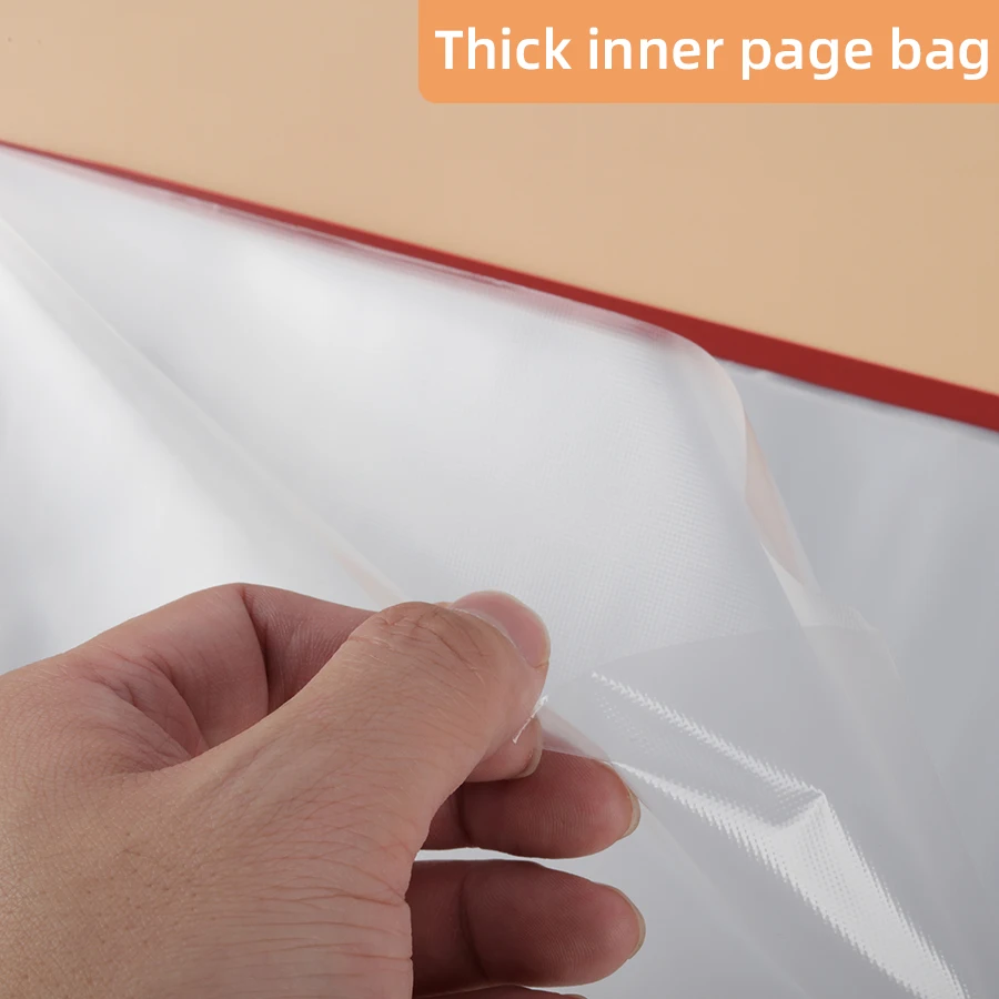 محفظة A3 Art - مجلد 8K لمجموعة الأعمال الفنية، وحقيبة تخزين للملصقات والشهادات وكتاب عرض تنظيم المستندات