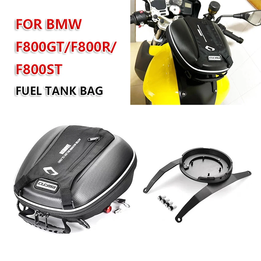 

Motorcycle Fuel Tank Bag For BMW F800GT F800R F800ST Motorcycle Luggage Bag Storage Box Backpack With Quick Lock Saddlebag