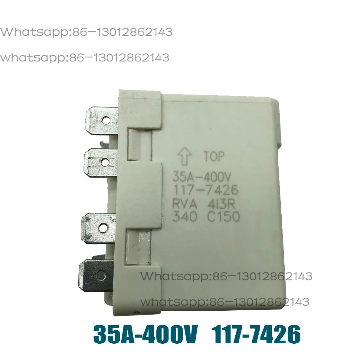 Compressor Relay Starter para Manitowoc HOSHIZAKI Ice Maker, máquina de fazer gelo, acessórios de geladeira, 35A-400V, 117-7426