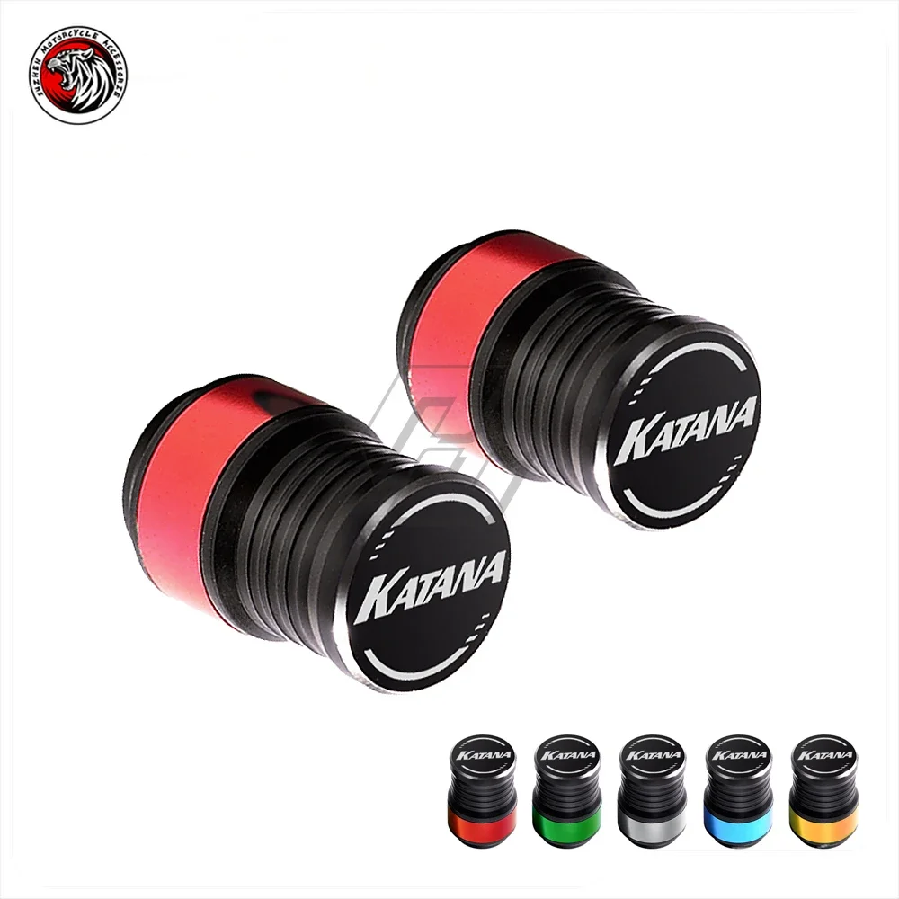 

Motorcycle Accessories Wheel Tire Valve Caps Covers Fits for Suzuki Katana 125 150 400 1000 Rim