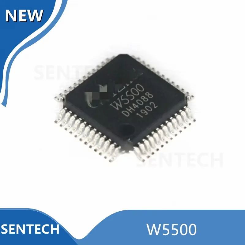 

5 шт./лот, новый W5500 LQFP-48, оригинальный аппаратный контроль Ethernet