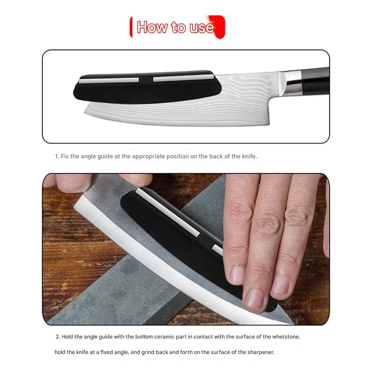 أداة شحذ مساعدة بزاوية بلاستيكية احترافية من حجر المشحذ بزاوية ثابتة ملحقات زاوية شحذ شفرة حادة