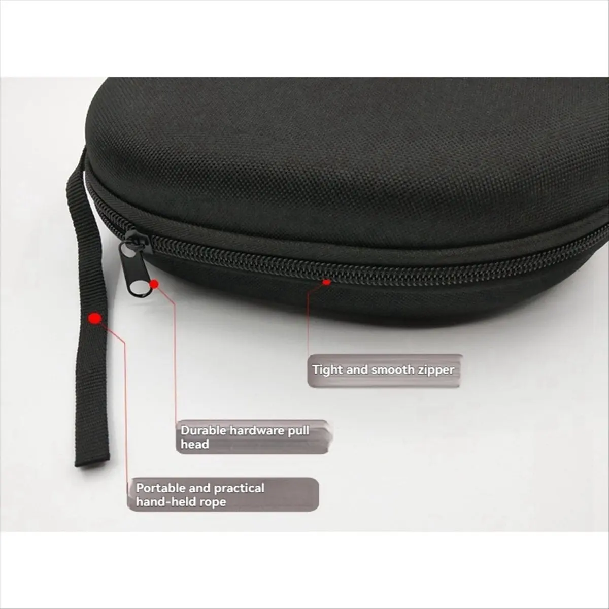 Carrying Case for JBL on-EAR J03B, J03S T450BT Headphone Red BSBL