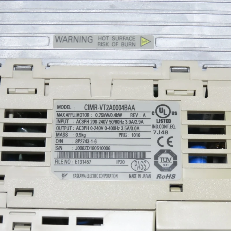 Yaskawa CIMR-VT2A0004BAA Inverter New In Box Expedited Delivery