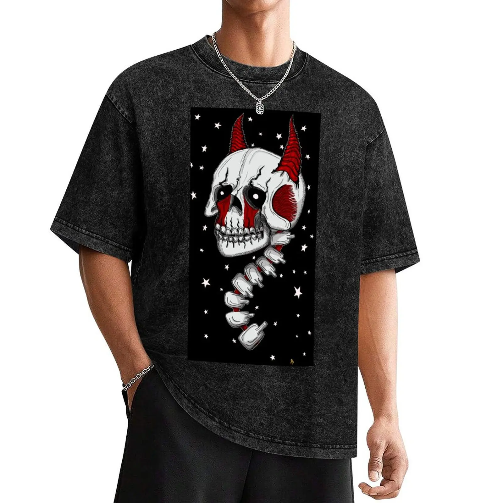 Cosmic skully T-Shirt plus size tops for a boy anime mens graphic t-shirts funny