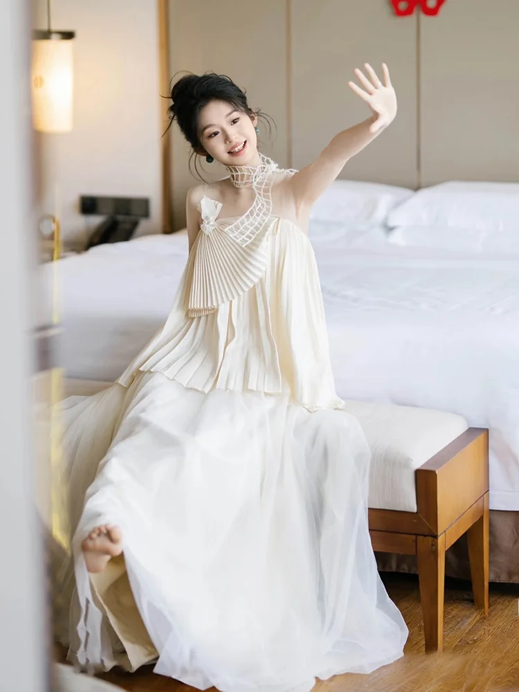 

Утренний халат Ele, свадебная юбка, сказочная лесная система для фотосессий, индивидуальный образ невесты, фата для прогулок