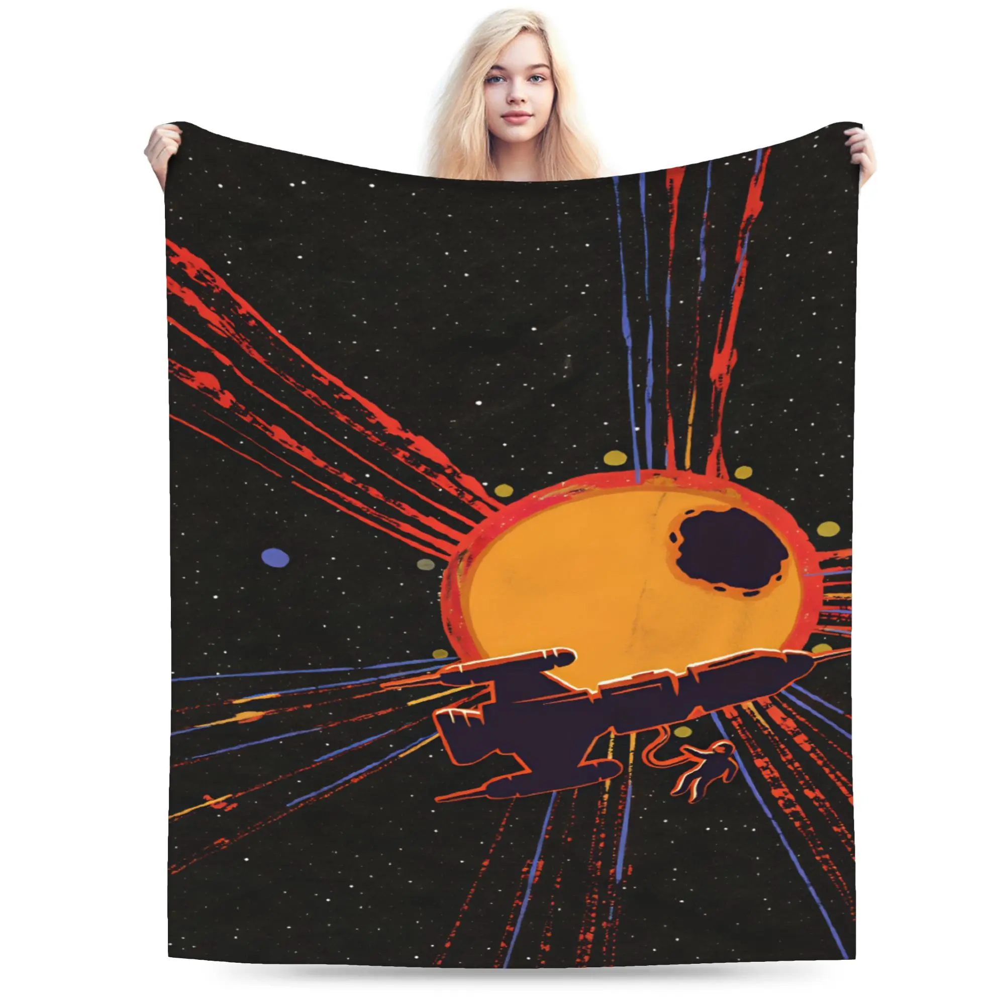 Project Hail Mary Blanket Spring  Soft Comfy Throw Blanket For Adults Girls Sofa Home Flannel Bedspread Bed Cover
