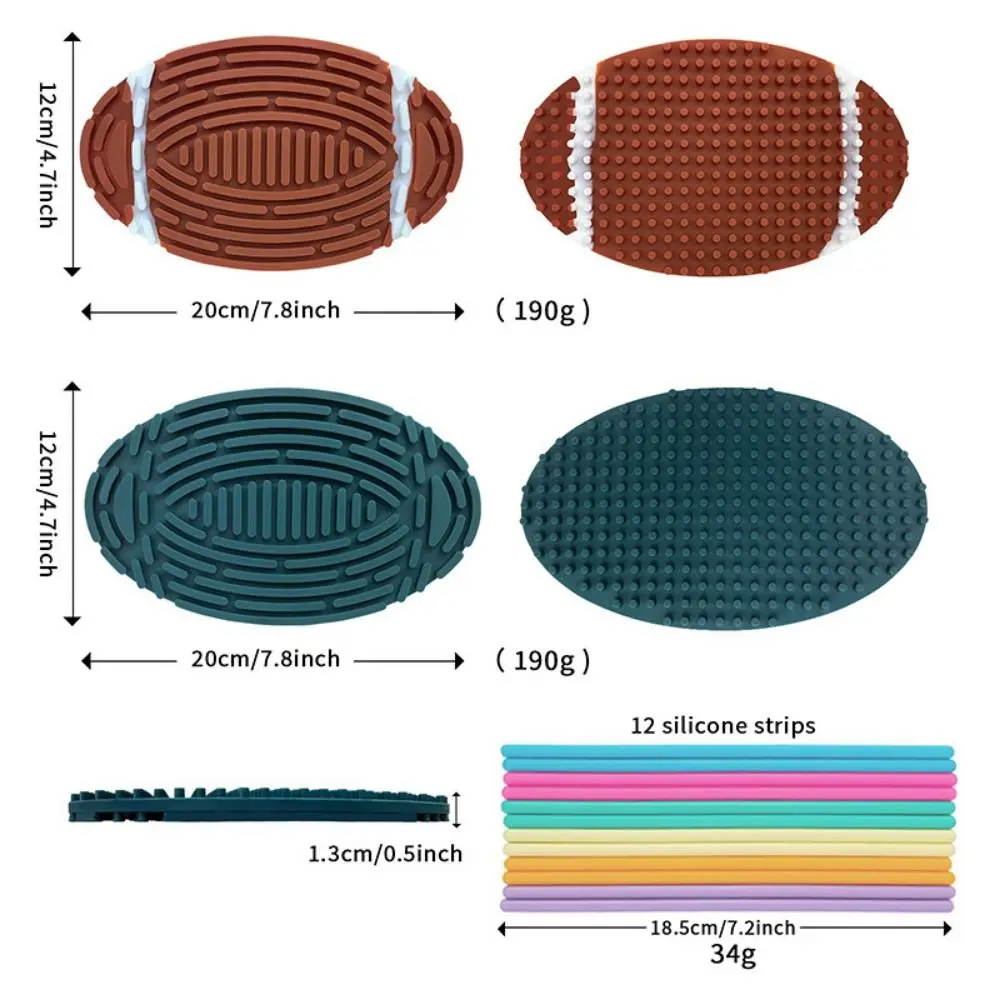 Tavola di attività sensoriale in silicone Allenamento delle capacità Puzzle per bambini Tavola sensoriale silenziosa Abilità motorie Montessori Tavola occupata