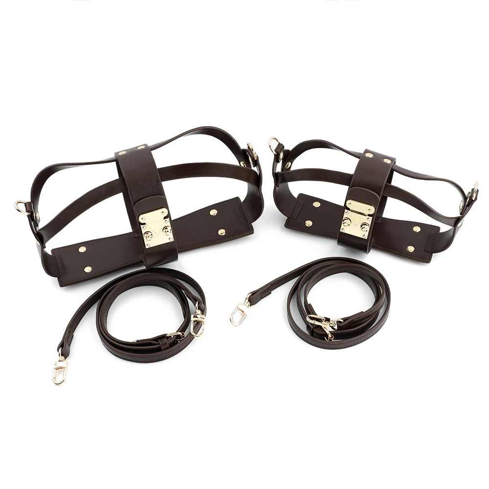 Hollow Tote Messenger Bag Set Shell Shape DIY Bag Accessories Encasement Conversion Adjustable Shoulder Strap for Women Bag