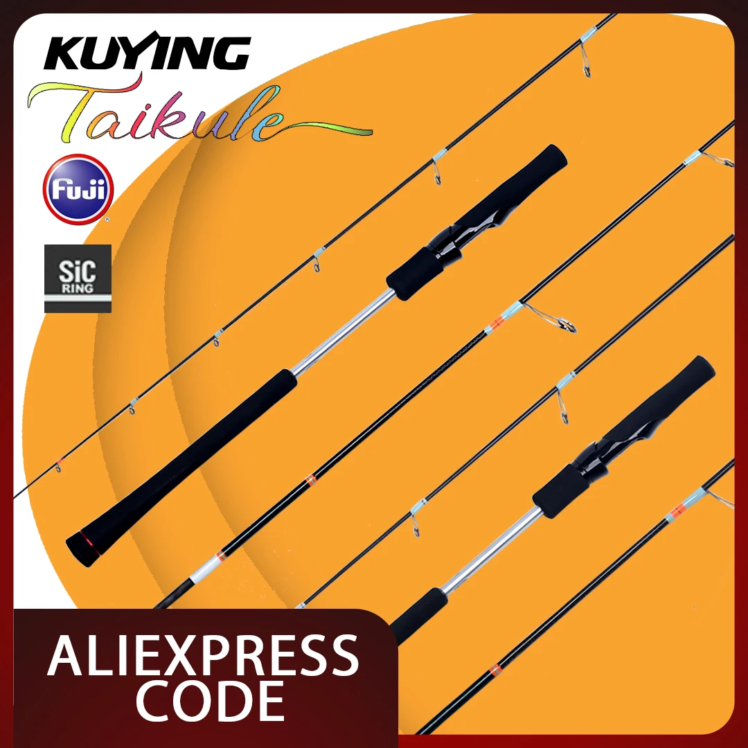 

KUYING TAIKULE 180cm Slow Jigging Spinning Fishing Rod 30-120g Lure Capacity Fuji SIC Guides 40T Carbon Fiber