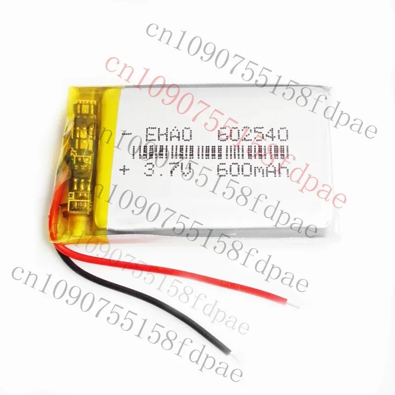 

OK 3,7 В 602540 600 мАч Lipo полимерная аккумуляторная батарея для наушников MP3 GPS камера