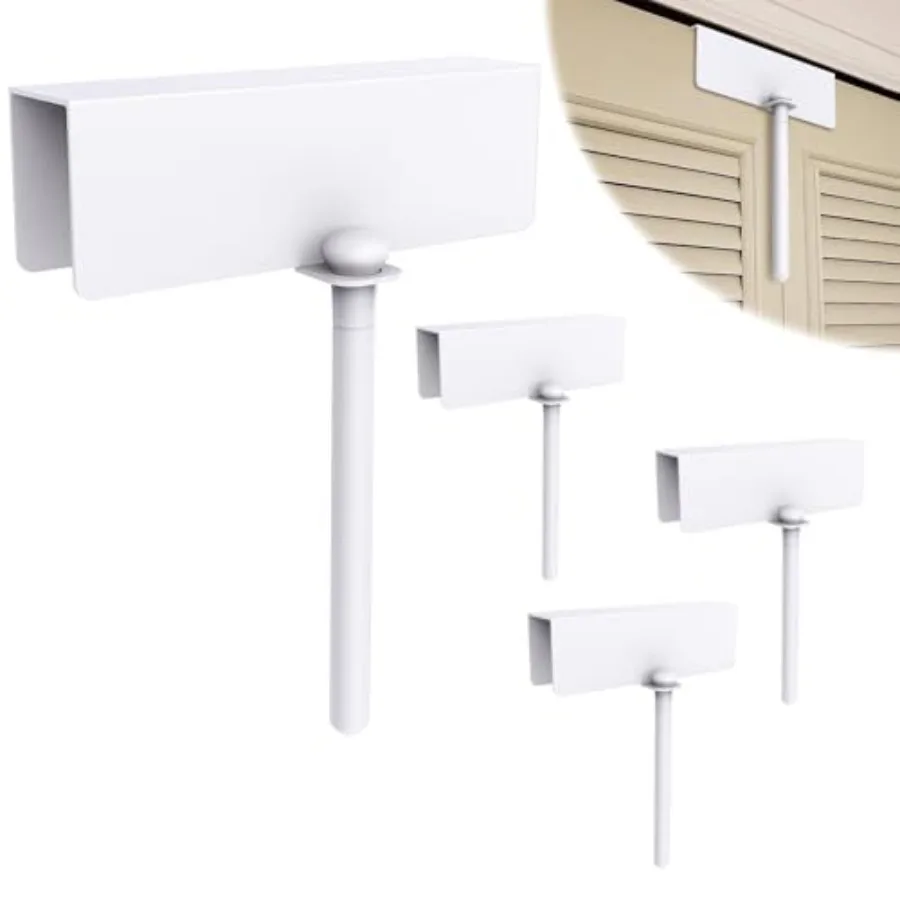 

Metal Bifold Door Lock - Double Door Child Safety Locks Keep Toddler, CatsandDogs Out of Closets, Cabinets, Pantry - No Need In