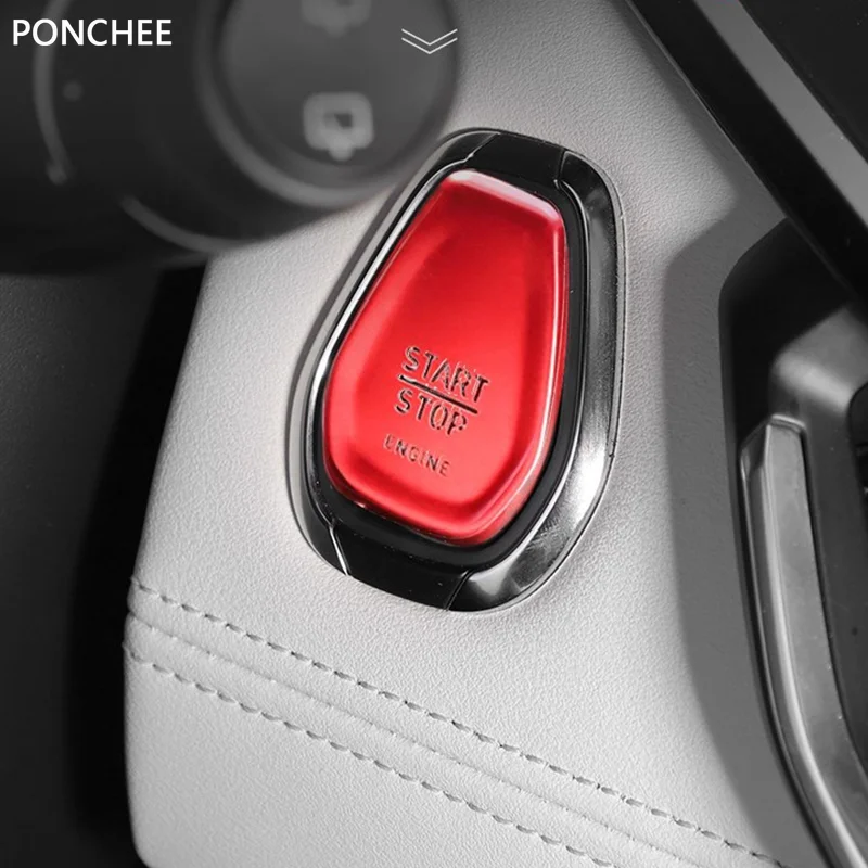 

For Lynk&Co 01 2021-2025 One-click Start of The Sticker Ignition Decorative Sticker Automobile Modification Supplies Fashion