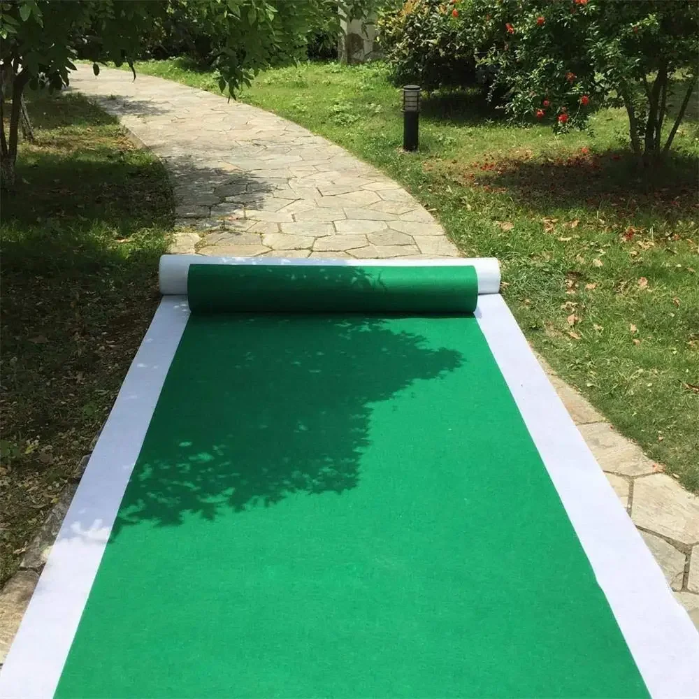 Alfombra de boda, alfombra de fiesta, zapatos para correr, terciopelo, pasillo de boda, zapatos para correr con alfombra, estilo de Color sólido exquisito