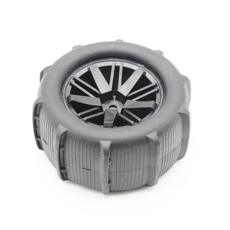 80Mm 샌드 휠 타이어 Wltoys 용 12Mm 육각 허브 144001 124018 124019 12428 A B C 12427 144002 1/14 1/16 RC 자동차-[A17I]