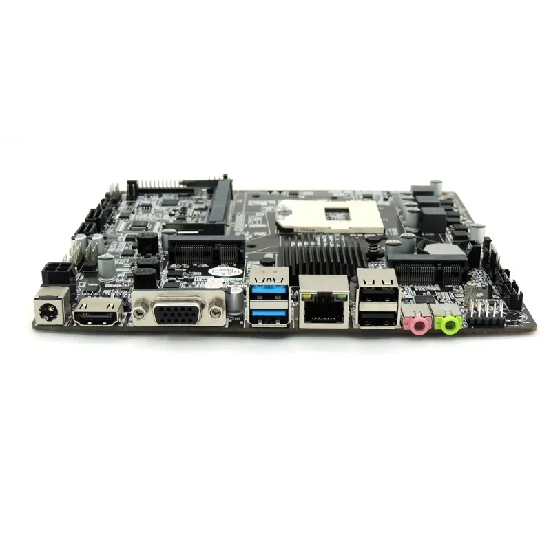 New HM87DDR3Thinitx Main Board 946-pin Gigabit Network Interface Card HTPC Mini Host DC All-in-one Machine