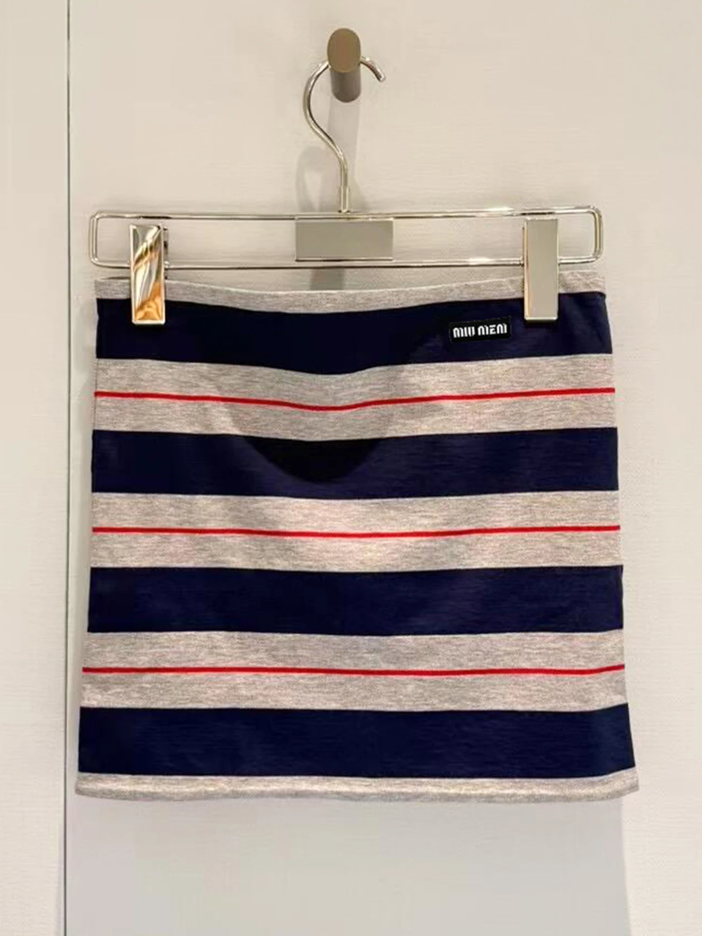 

MaMa High-End Women's Knitted Stripe Tube Top Summer Casual Versatile ort Sve Vest Faion Commute Sle Regular Thin