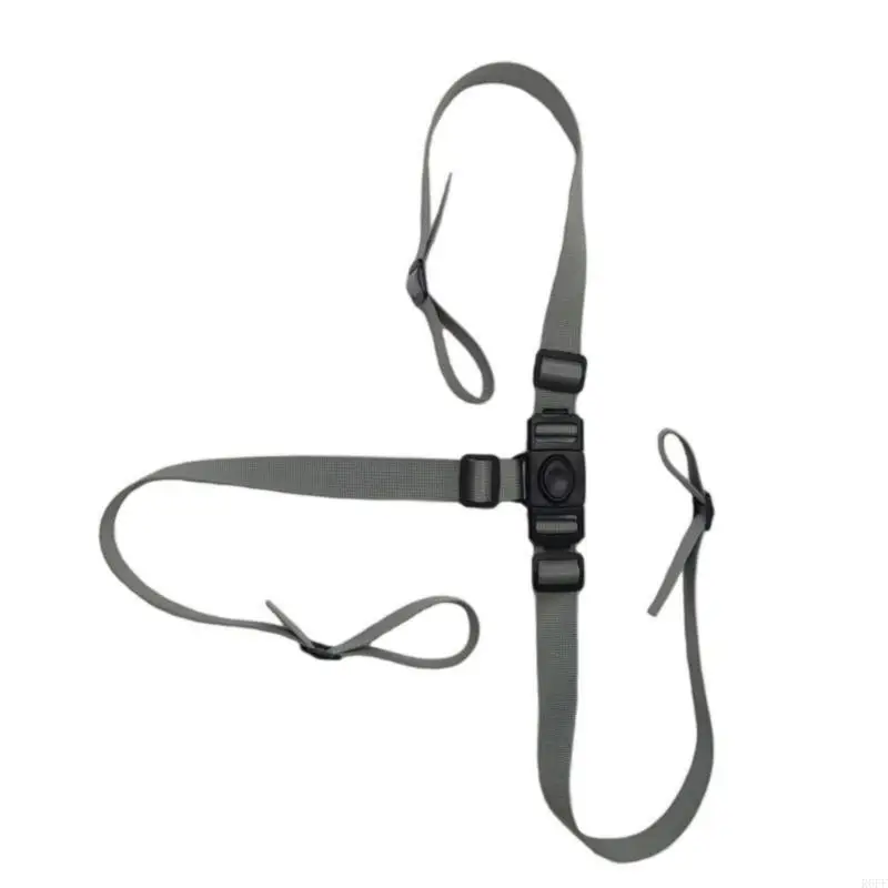 R6FF Comfortable 3 Point Child Safety Harness for Infant High Chair and Stroller Use