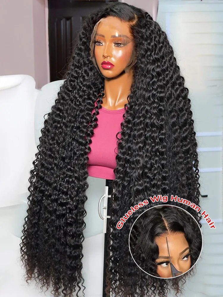 

Глубокая волна HD 13x6 220% 30 38 дюймов Вьющиеся HD Парики из натуральных волос на кружеве Прозрачный парик 13x4 на фронтальной части шнурка 5x5 Парик из бесклеевых волос