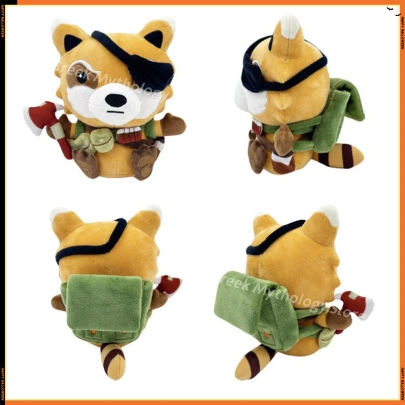 Nouveau Steadfast Spiffo peluche poupée jouet dessin animé doux hangar résistant à un œil raton laveur marchandise chambre décoration oreiller pour enfant cadeau
