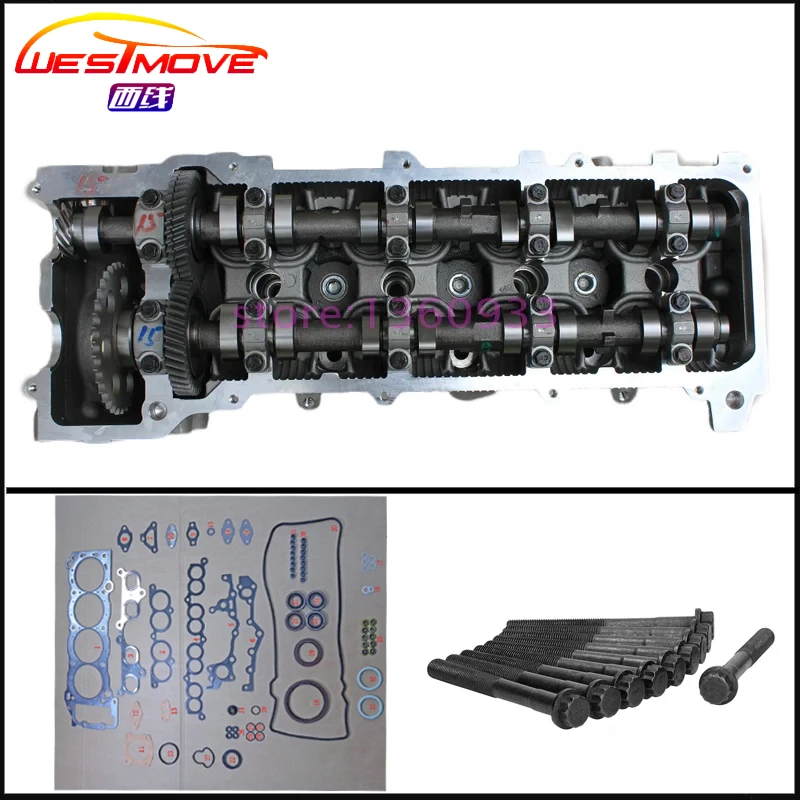 3RZ 3RZFE complete Cylinder head assy for For Toyota 4Runner coaster Dyna 200 T100 Tocoma Hiace Hilux Land cruiser J9 Prado 2.7L