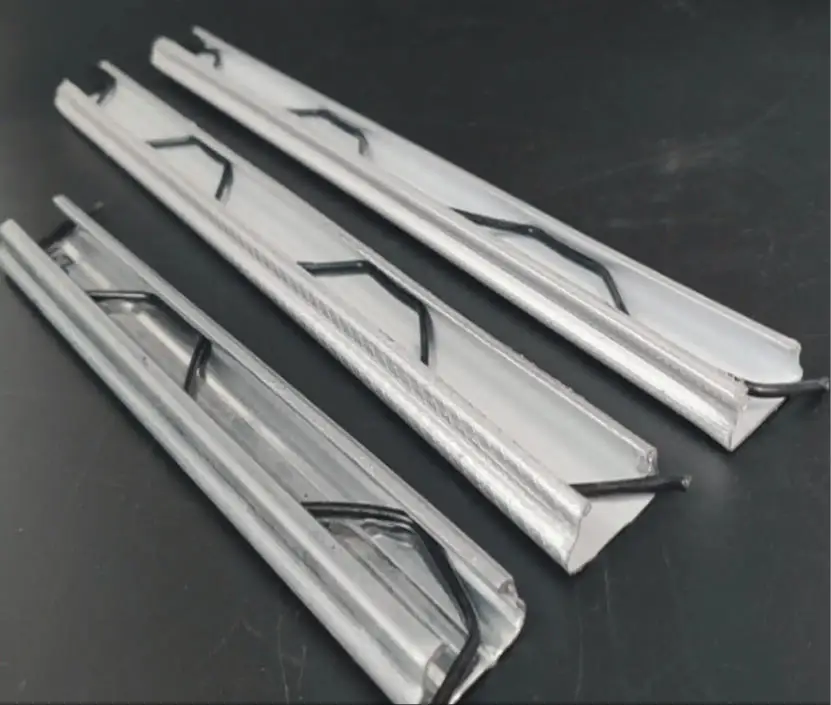 

Customized greenhouseVarious Thicknesses Spring Slots for Greenhouse Galvanized Aluminum Track Film Slot Channel Lock Wiggle