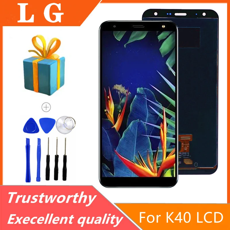 

For LG K12 PLus Replacement Repair Parts,For LG K40 LCD Display Touch Screen Digitizer Assembly With Frame