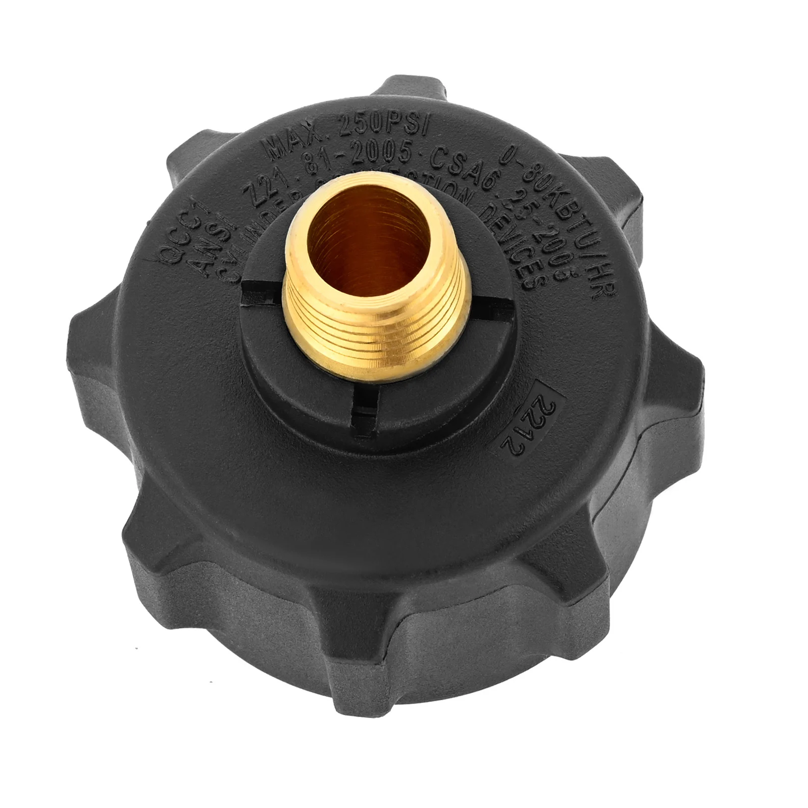 4Pcs QCC1 Propane Gas Fitting Adapter QCC1/Type 1 Male & POL Female Connect Fitting 1/4" NPT Female Pipe Fitting For BBQ Camping
