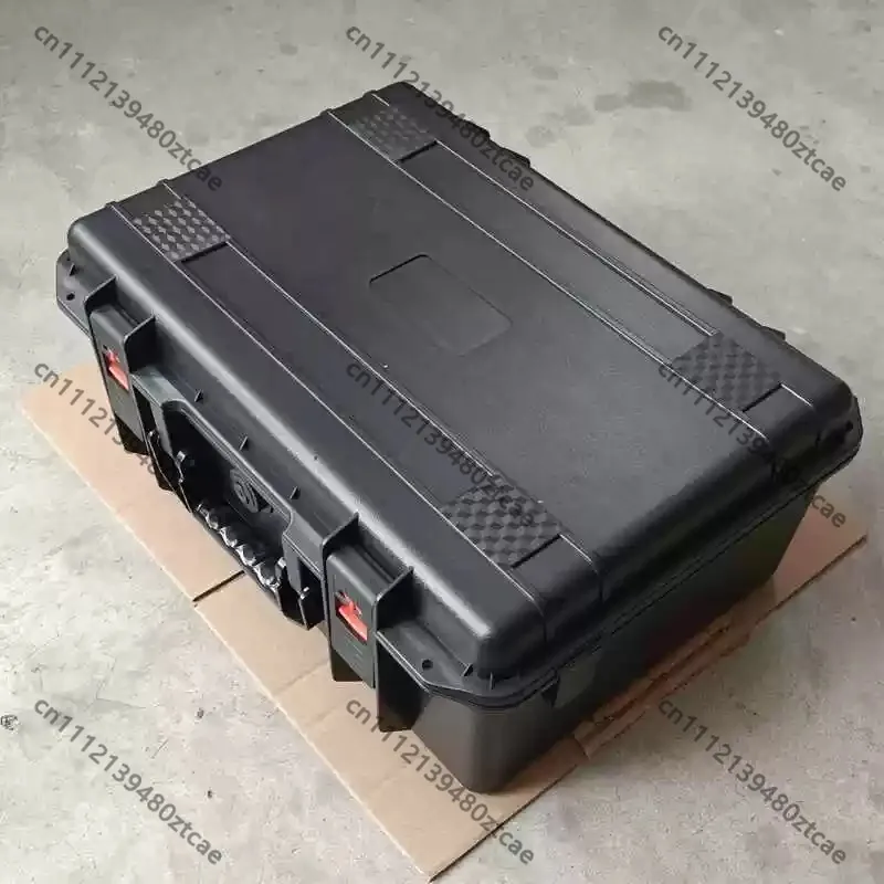 4 Cylinder Air Pump Special Storage Box, Engineering Plastic Hard Case, Waterproof Moisture Resistant Shockproof Inflator Tool