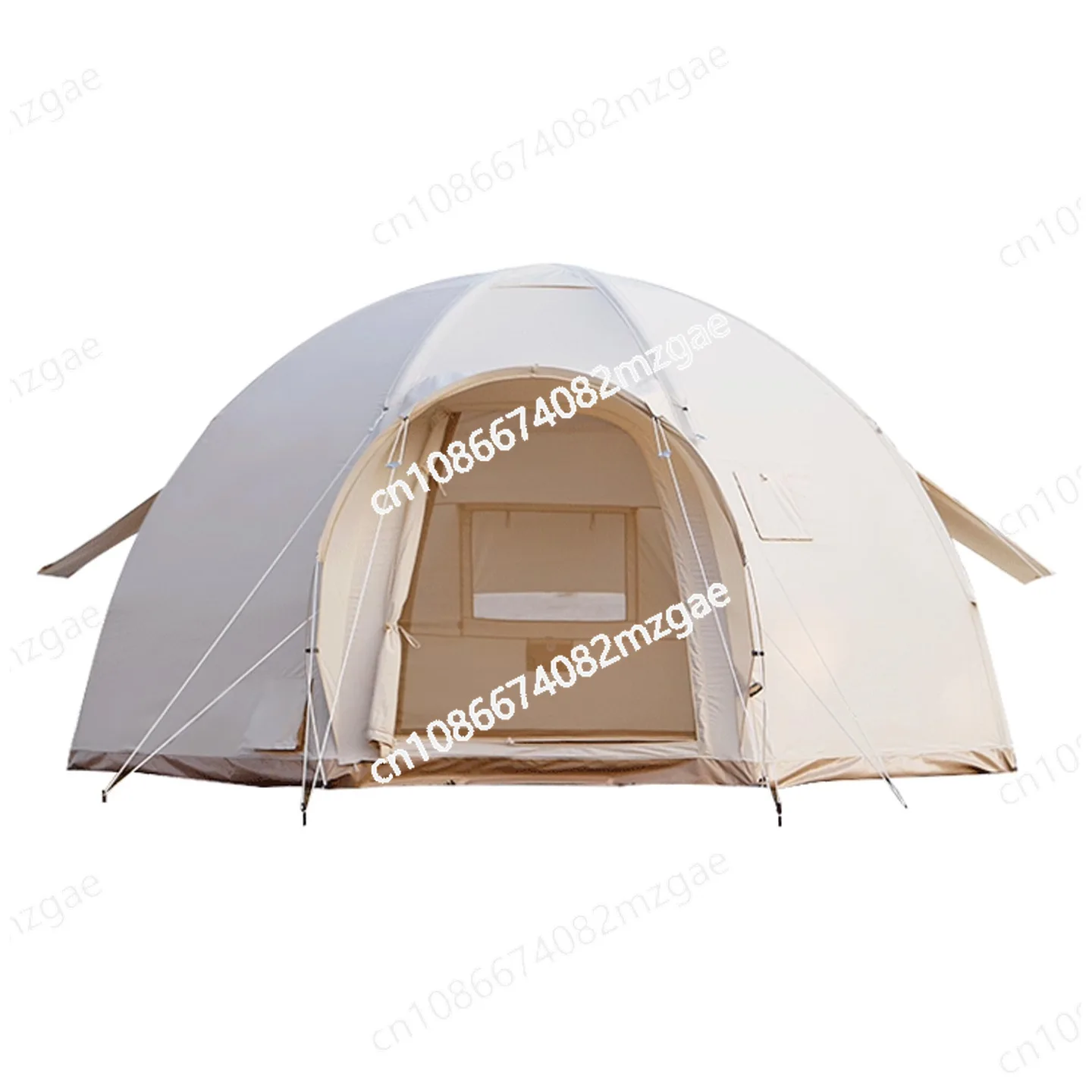 Inflatable Tent 6-8 People Spherical Tent Sturdy House Type No-build Outdoor