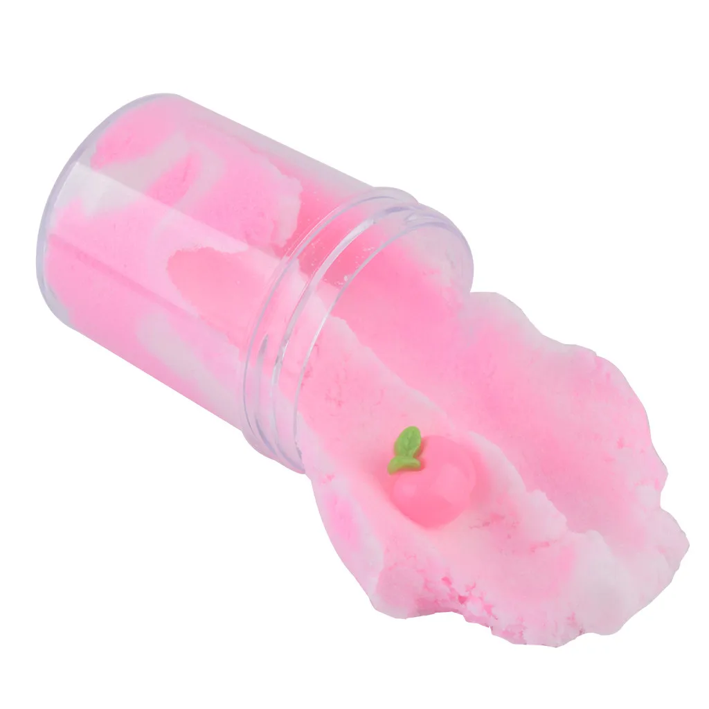 الأطفال مختلط سحابة كريستال الطين مختلف الألوان الطين البلاستيسين اللعب لون نقي رسم الطين اليدوية اللعب التفاعلية