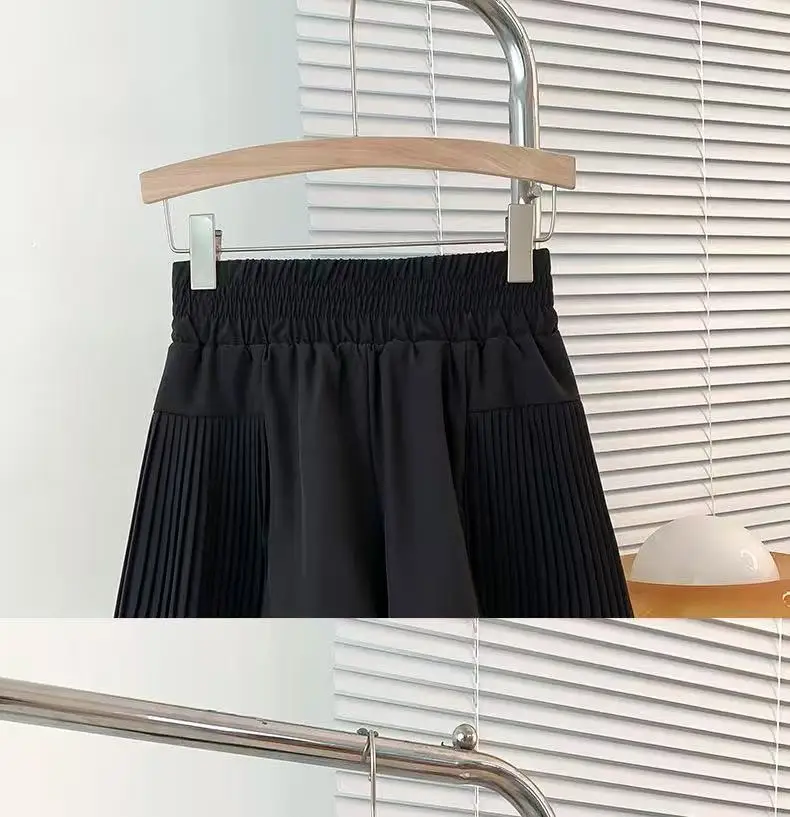 Neue Sportshorts für Damen, hohe Taille, Anti-Exposure, für Laufen, Training, Pilates, Fitness, Faltenrock, schnelltrocknende Yoga-Shorts – Detail 12