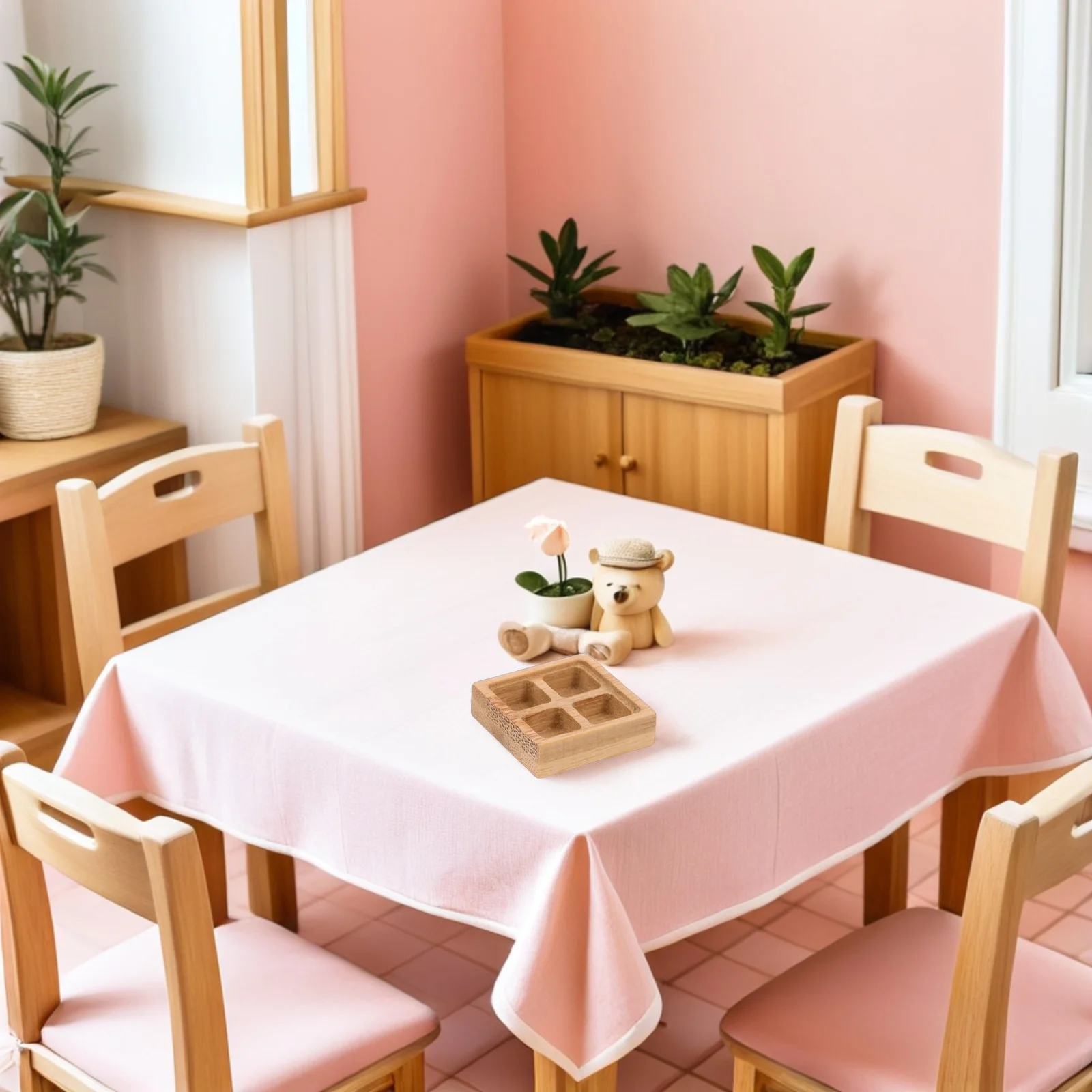 طبق سوشي من الخيزران صديق للبيئة مصنوع يدويًا على الطراز الياباني طبق تقديم الطعام للاستخدام المنزلي في المطعم مقاس 12 بوصة