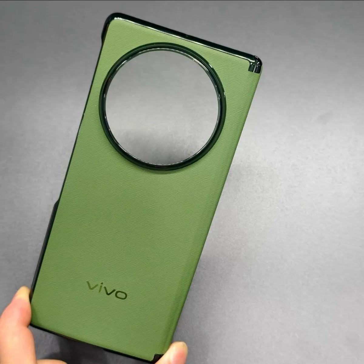 Original Vivo X Fold 5 Leather Ultra Thin Middle Protection Cover Phone Case For Vivo X Fold 5