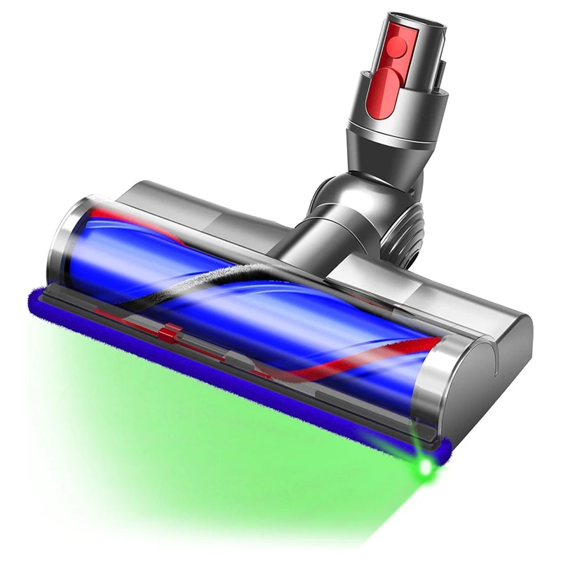 

For Dyson V7 V8 V10 V11 V15 Cordless Cleaners Vacuum Attachments Head Turbine Floor Tool With Dust Detect