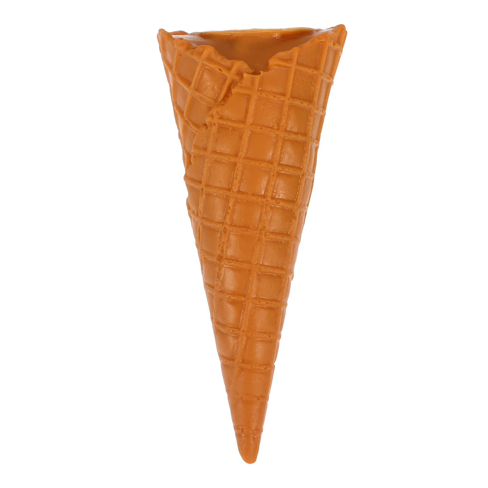 

Crispy Cone Simulation Ice Cream Cones Fake Food Modeling Figurine Lifelike Photography Prop DIY Props Photoing Decor Ornament