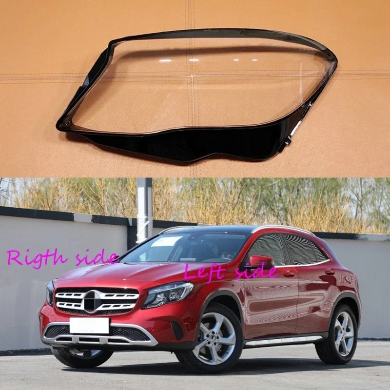 

For Mercedes-Benz GLA 2019 2020 Headlight Shell Lamp Shade Transparent Cover Headlight Glass Headlamp Cover