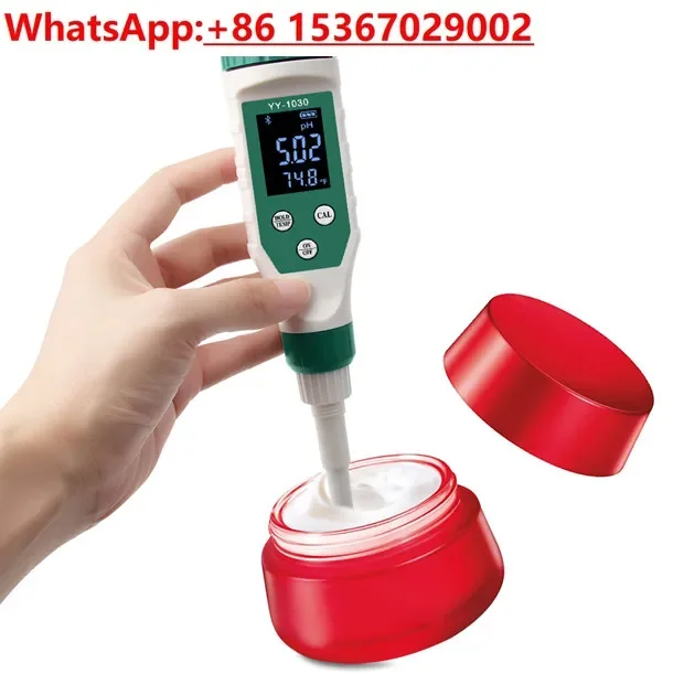 Portable digital old dough pH meter yogurt cheese rice milk acidity detector skin pH tester