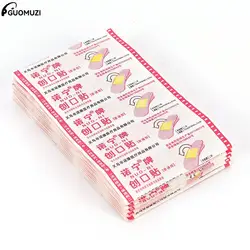 50Pcs First Aid Waterproof Bandage Hemostatic Medical Disposable Band-Aid With A Serile Stickers Gauze Pad Wound Plaster