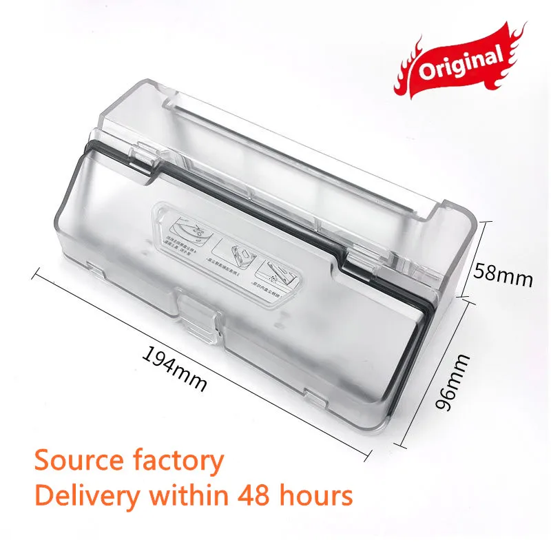 Original Dust Box For Xiaomi Mijia Mop STYTJ02YM 3C B106CN VIOMI V2  Robot Vacuum Cleaner Dust Bin Replacement Accessories