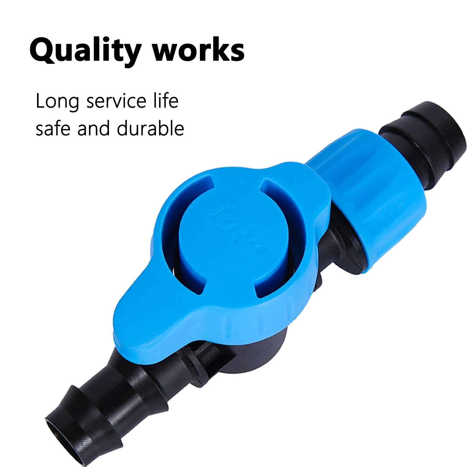 Drip Irrigation Line Water Divider Valve Bypass Valve Filed Farmland Orchard Manor Estate Greenhouse Watering Couplings Fitting
